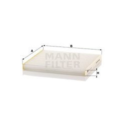 filtras, salono oras
                                MANN-FILTER                                                CU23011, MANN