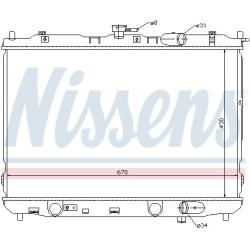 Aušinimo radiatorius
                                NISSENS                                                66639, NISSENS, 