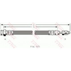 stabdžių žarnelė
                                TRW                                                PHB343, TRW, PHB343, 