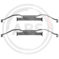 priedų komplektas, diskinių stabdžių trinkelės
                                A.B.S.                                   