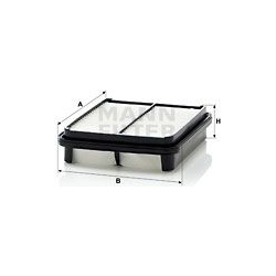 oro filtras
                                MANN-FILTER                                                C2337, MANN-FILTER, C2