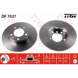 stabdžių diskas (1vnt)
                                TRW                                                DF1537, TRW, DF15