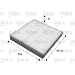 filtras, salono oras VALEO ESSENTIAL
                                                715631, VALEO, 715631, auto detalė