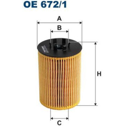 alyvos filtras
FILTRON OE672/1, Nenurodytas ga