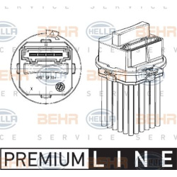 reguliatorius, keleivio pusės ventiliatorius
                                HELLA                                          
