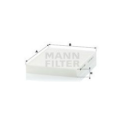 filtras, salono oras
                                MANN-FILTER                                CU2335, MANN-FILTER, CU2335, 