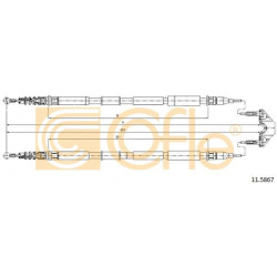 trosas, stovėjimo stabdys
                                COFLE                                                11.5867, Nenu