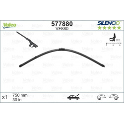 Valytuvai SILENCIO FLAT BLADE SINGLE
VALEO 577