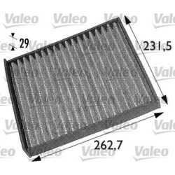 filtras, salono oras VALEO PROTECT
                                                698708, VALEO, 698708, auto detalė