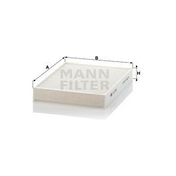 filtras, salono oras
                                MANN-FILTER                                                CU2736-2, MAN