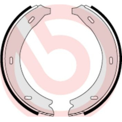 stabdžių trinkelių komplektas, stovėjimo stabdis ESSENTIAL LINE
                                BREMBO                   
