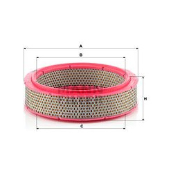 oro filtras
                                MANN-FILTER                                C2436/1, MANN-FILTER, C24361, auto det