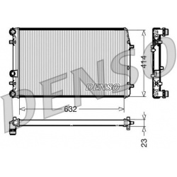 Aušinimo radiatorius
                                DENSO                                DRM27005, DENSO, DRM27005, auto de