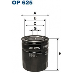 alyvos filtras
                                FILTRON                                OP625, Nenurodytas gamintojas, OP625, a
