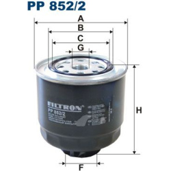 kuro filtras
                                FILTRON                                                PP852/2, Nenurodytas gami