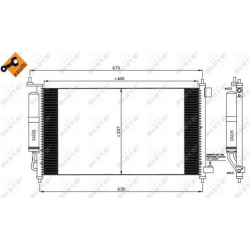 Kondensatorius, oro kondicionierius EASY FIT
                                NRF                                             