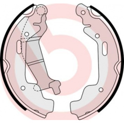 stabdžių trinkelių komplektas ESSENTIAL LINE
                                BREMBO                                       