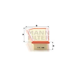oro filtras
                                MANN-FILTER                                                C3210, MANN-FILTER, C3