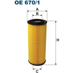 alyvos filtras
                                FILTRON                                OE670/1, Nenurodytas gamintojas, OE6701
