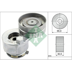 diržo įtempiklis, V formos rumbuotas diržas
                                INA                                           