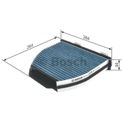 filtras, salono oras
                                BOSCH                                0986628500, BOSCH, 0986628500, auto