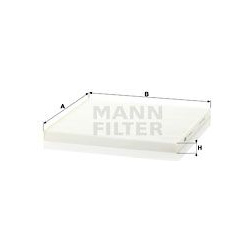 filtras, salono oras
                                MANN-FILTER                                                CU29001, MANN