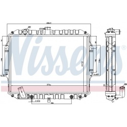 NISSENS 62884, NISSENS, 62884, auto detalė
