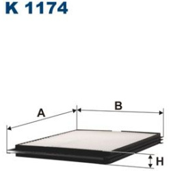 filtras, salono oras
                                FILTRON                                                K1174, Nenurodyta