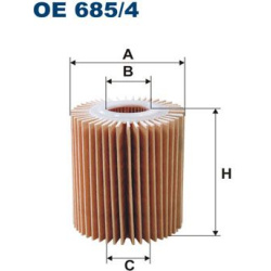 alyvos filtras
                                FILTRON                                                OE685/4, Nenurodytas ga