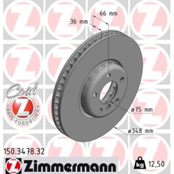 stabdžių diskas (1vnt) FORMULA F
                                ZIMMERMANN                                                