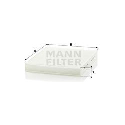 filtras, salono oras
                                MANN-FILTER                                                CU2545, MANN-