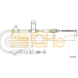 trosas, stovėjimo stabdys
                                COFLE                                                10.5156, Nenu