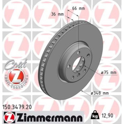stabdžių diskas (1vnt) COAT Z
                                ZIMMERMANN                                                150