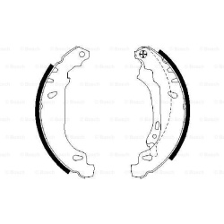 stabdžių trinkelių komplektas
                                BOSCH                                                0986487