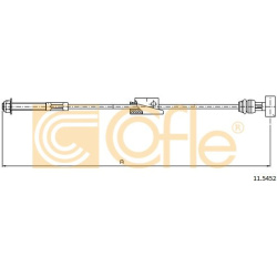 trosas, stovėjimo stabdys
                                COFLE                                                11.5452, Nenu