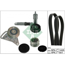 V formos rumbuotas diržas, komplektas
INA 529