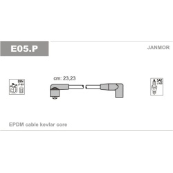 uždegimo laido komplektas
                                JANMOR                                E05.P, JANMOR, E05P, auto de