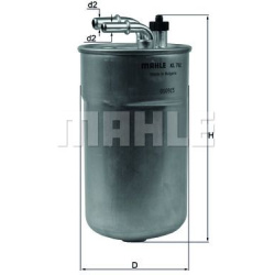 Filtras kuro diesel
MAHLE KL792, MAHLE, KL792,