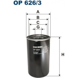 alyvos filtras
                                FILTRON                                                OP626/3, Nenurodytas ga