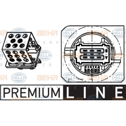 varža, vidaus pūtiklis
                                HELLA                                                9ML351332271, N