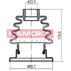 pusašio šarnyro apsauga
                                KAMOKA                                                1148010, KAMO