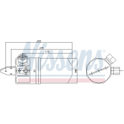 džiovintuvas, oro kondicionierius
                                NISSENS                                                953