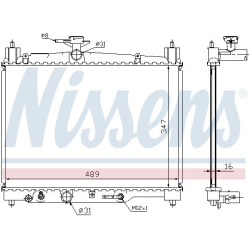 Aušinimo radiatorius
                                NISSENS                                64801, NISSENS, 64801, auto deta