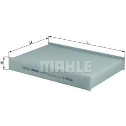 Filtras salono
                                MAHLE                                                LA811, MAHLE, LA811, auto