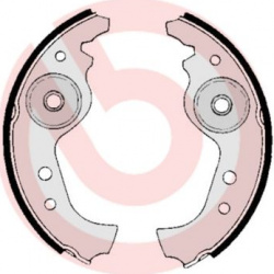 stabdžių trinkelių komplektas ESSENTIAL LINE
                                BREMBO                                       