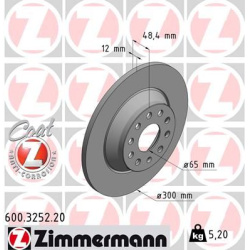stabdžių diskas (1vnt) COAT Z
                                ZIMMERMANN                                                600