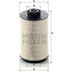 kuro filtras
                                MANN-FILTER                                                PU1058X, MANN-FILTER,