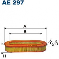 oro filtras
                                FILTRON                                AE297, Nenurodytas gamintojas, AE297, auto