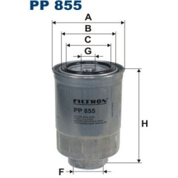kuro filtras
                                FILTRON                                PP855, Nenurodytas gamintojas, PP855, aut
