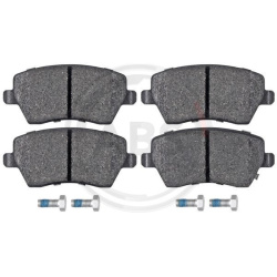 stabdžių trinkelių rinkinys, diskinis stabdys
                                A.B.S.                                      